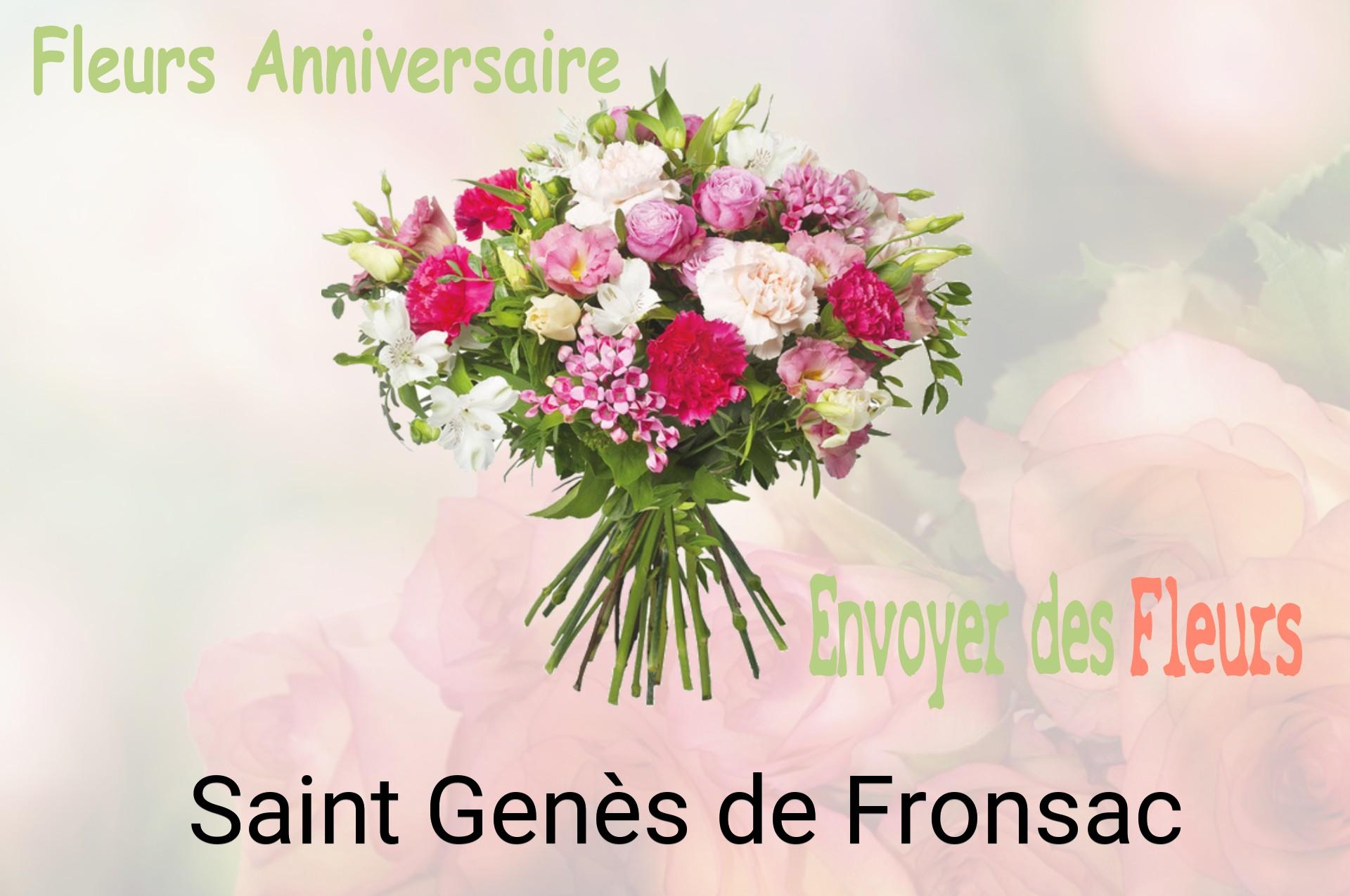 Bouquet de fleurs d’anniversaire livré à Saint-Genès-de-Fronsac