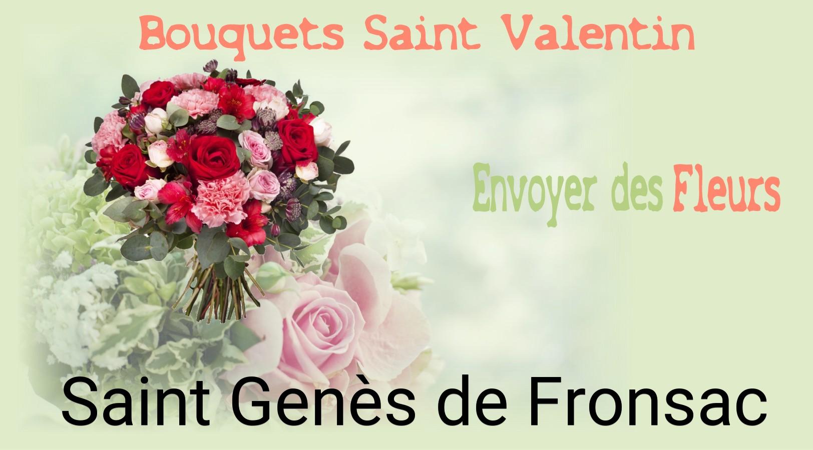 Roses de Saint-Valentin livrées à Saint-Genès-de-Fronsac